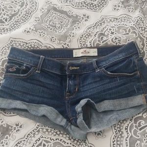 Hollister denim shorts